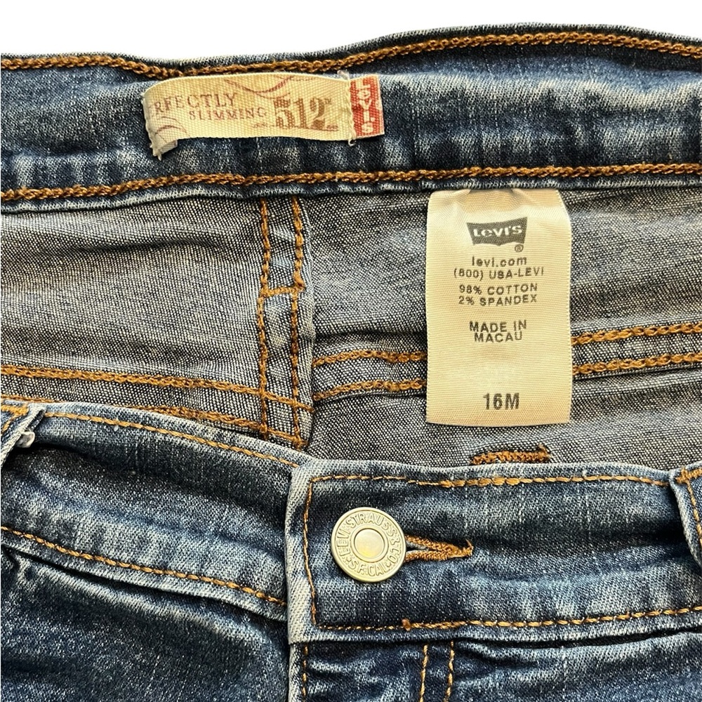 Levi's • Perfectly Slimming 512 Jeans - 16M - Picture 5 of 7